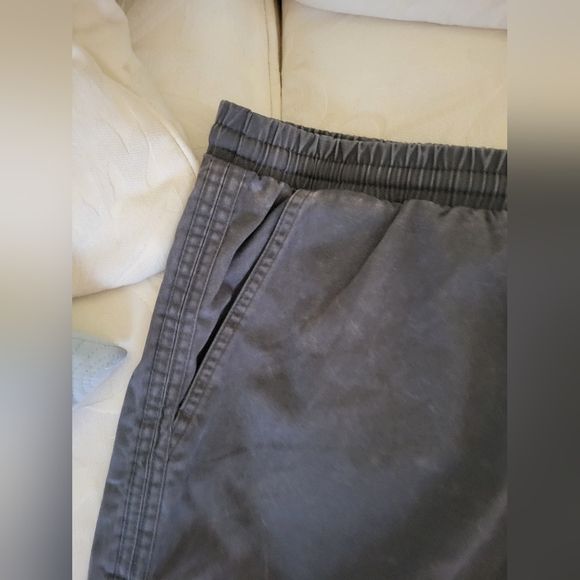 Gray Drawstring Swim Trunks - Picture 4 of 7